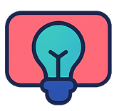 icono bombilla representa idea